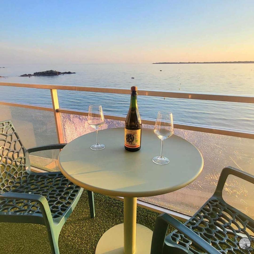 - L'Iroizh - Concarneau - Vue Mer Panoramique - Studio Standing Plage Des Sables Blancs - Parking - Panoramic Sea View - Near Thalassotherapy - Wifi - Экстерьер фото
